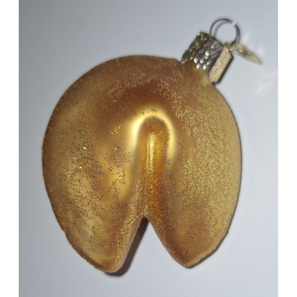 Old World Ornament Christmas new years Fortune Cookie